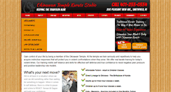 Desktop Screenshot of okinawantemple.com